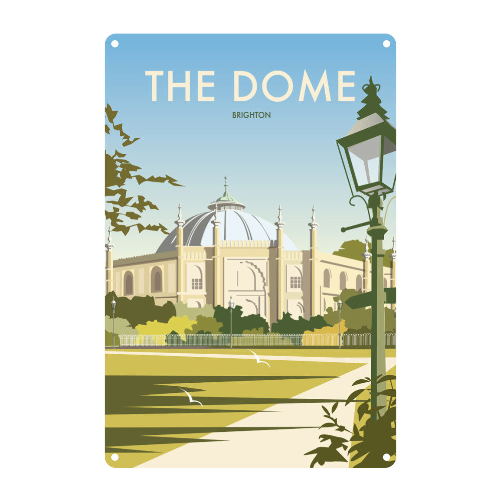 The Dome, Brighton Metal Sign