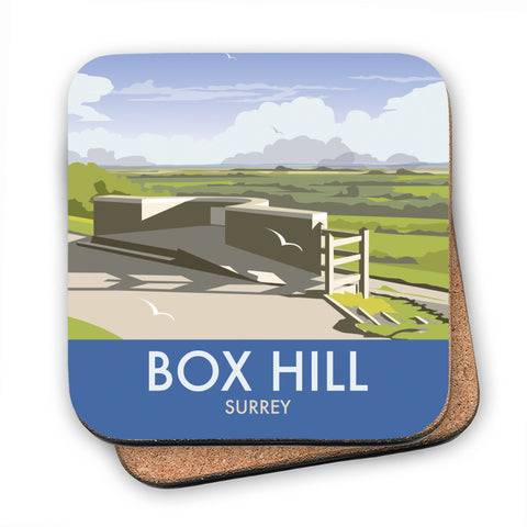 Box Hill, Surrey - Cork Coaster