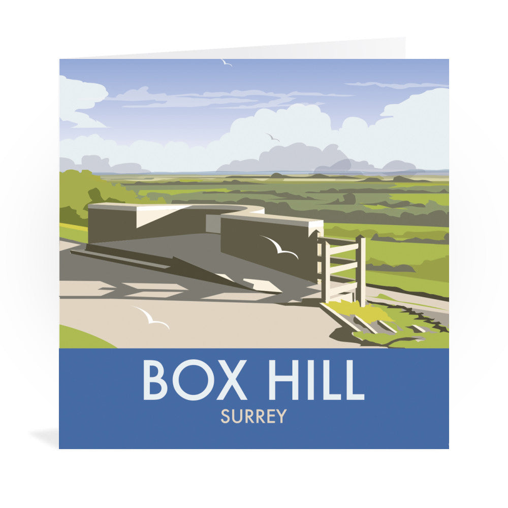 Box Hill, Surrey Greeting Card