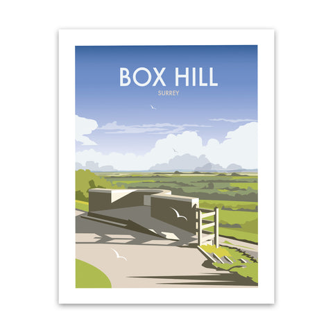 Box Hill, Surrey Art Print