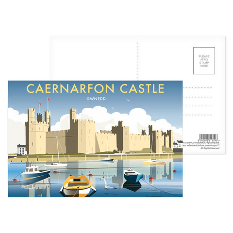 Caernarfon Castle Postcard Pack of 8