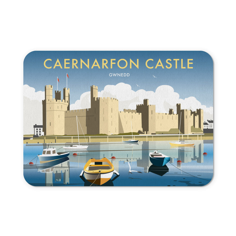 Caernarfon Castle Mouse Mat