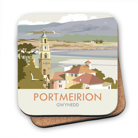 Portmeirion, Wales - Cork Coaster