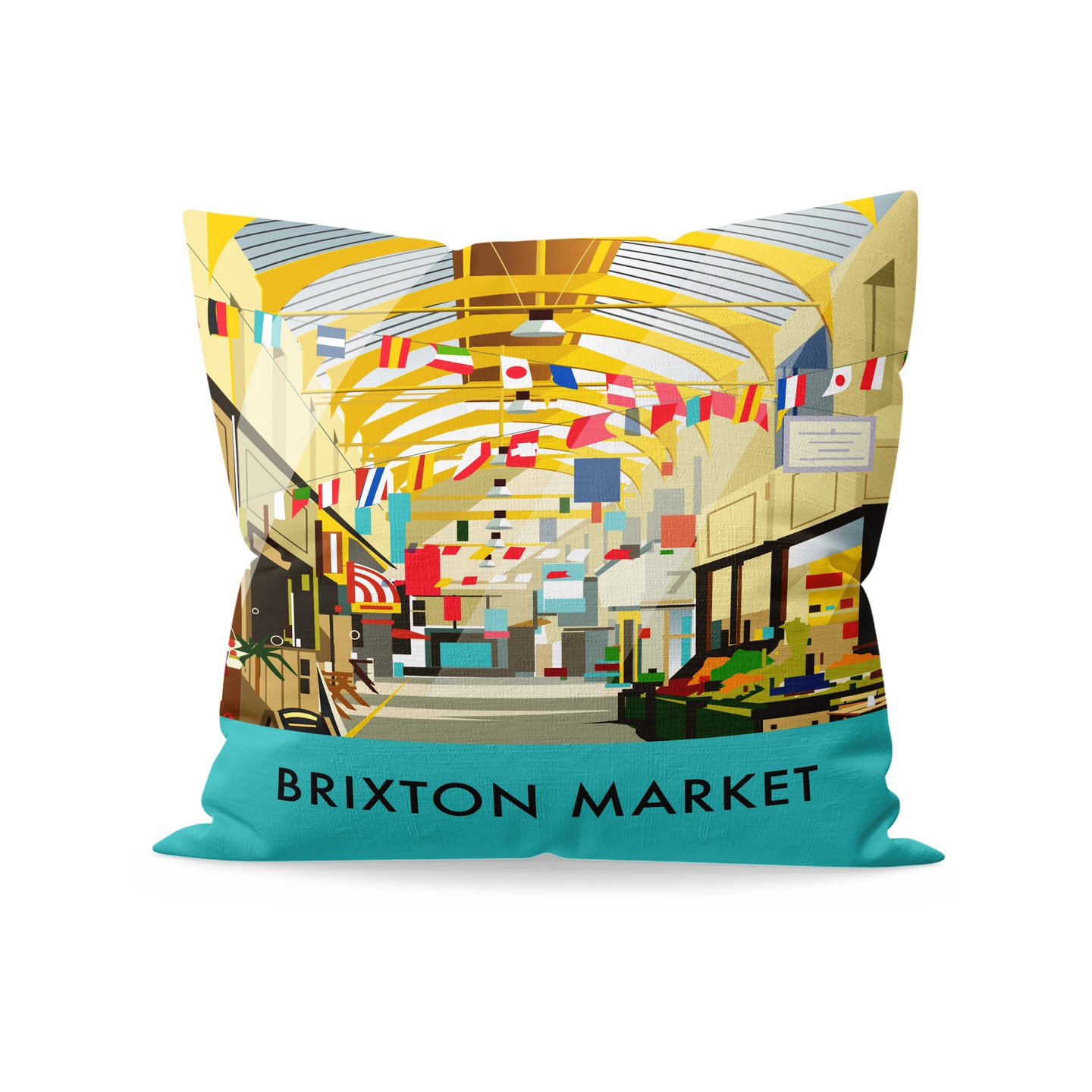 Brixton Market Cushion