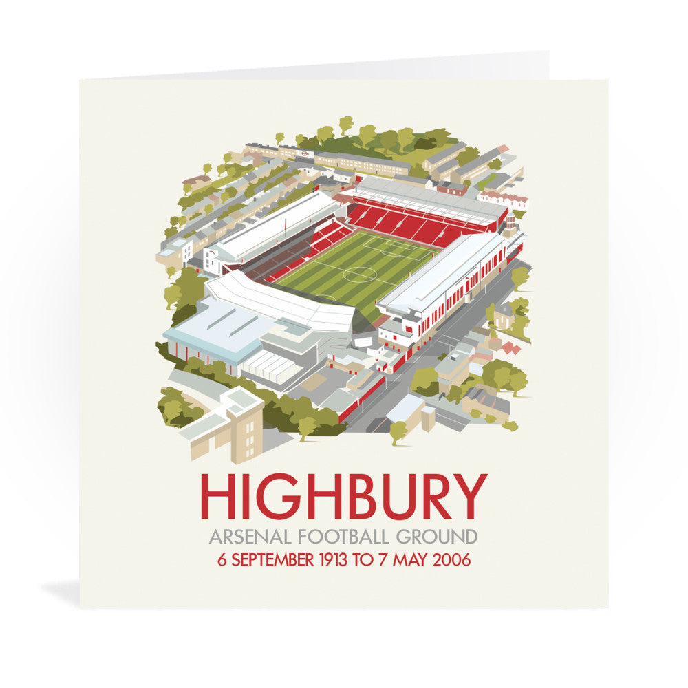 Highbury Greeting Card