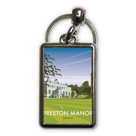 Preston Manor Metal Keyring