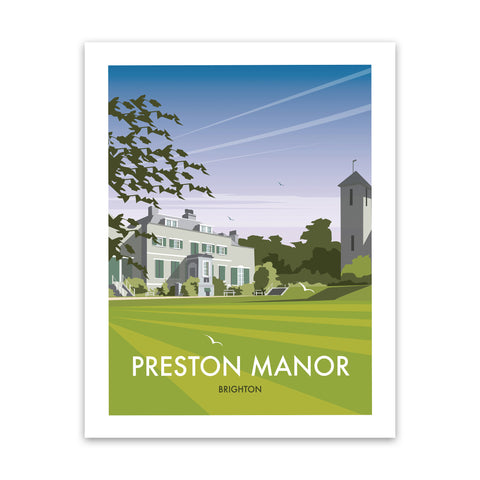 Preston Manor Art Print