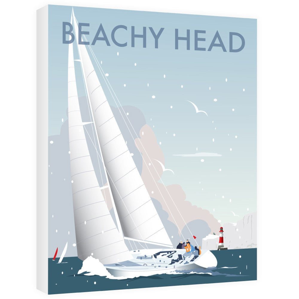 Beachy Head Winter Canvas