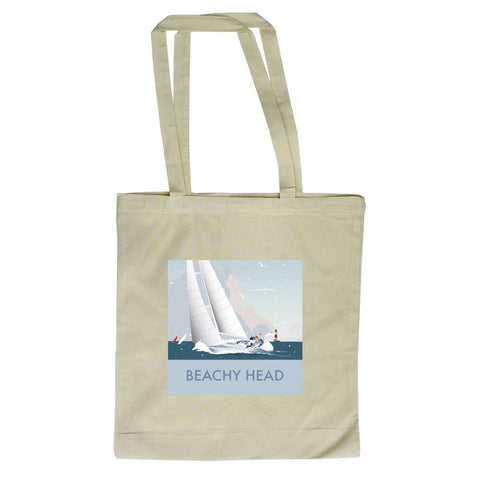 Beachy Head Winter Tote Bag