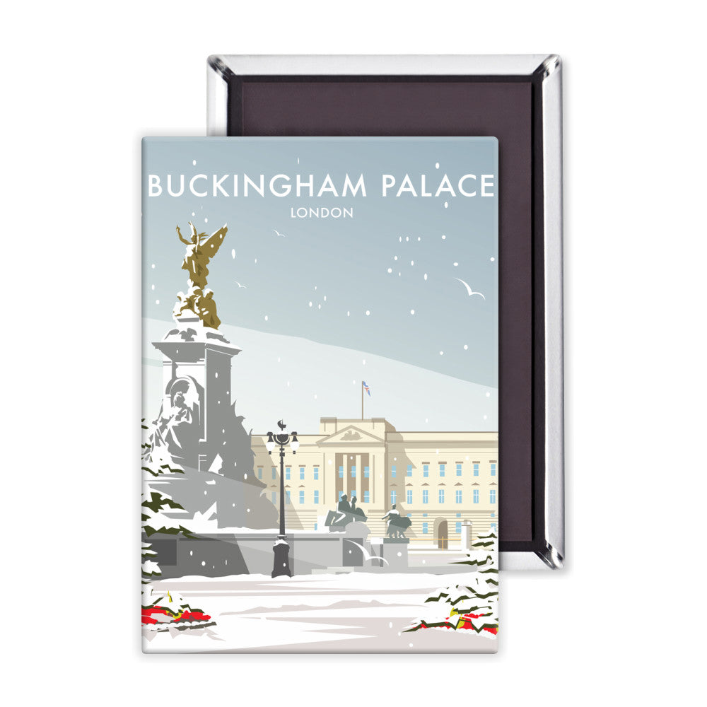 Buckingham Palace Winter Magnet
