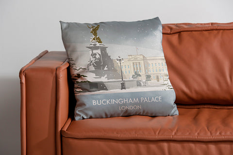 Buckingham Palace Winter Cushion
