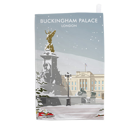 Buckingham Palace Winter Tea Towel