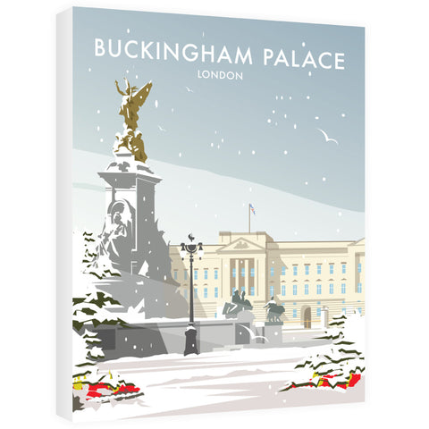 Buckingham Palace Winter Canvas