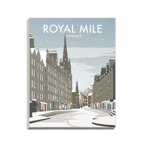 Royal Mile Edinburgh Winter Notepad