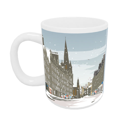 Royal Mile Edinburgh Winter Mug