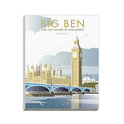Big Ben and Houses of Parliament Winter Notepad
