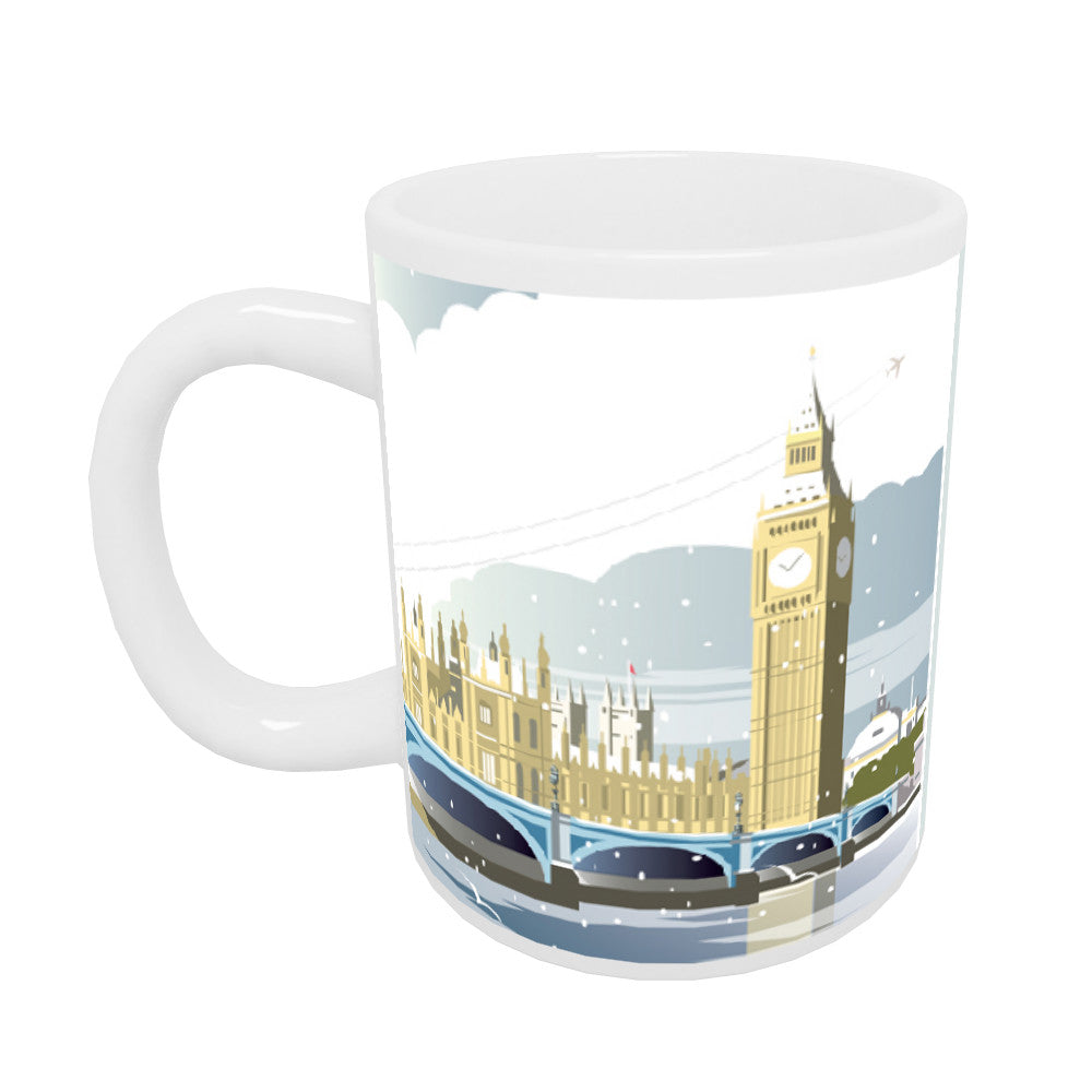 Big Ben and Houses of Parliament Winter Mug