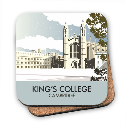 Kings College Cambridge Winter Coaster