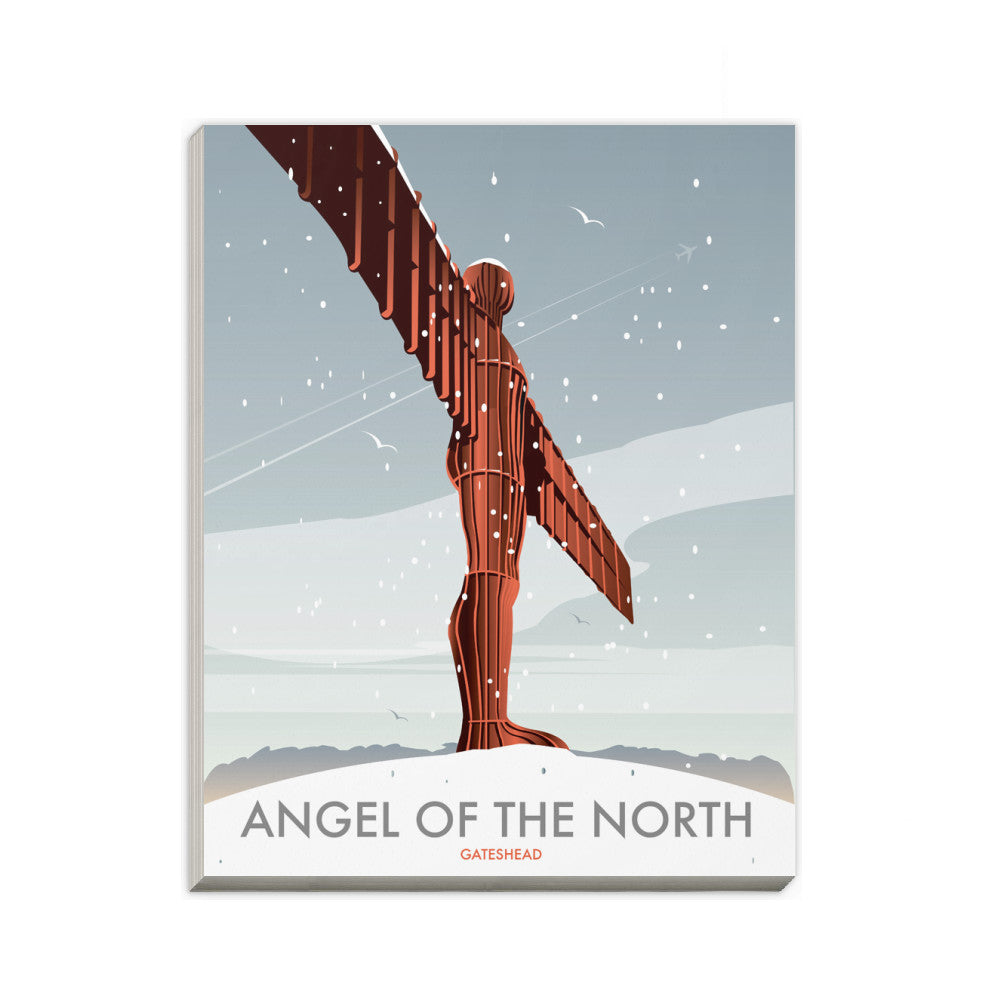 Angel of the North Winter Notepad