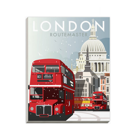 London Winter Notepad