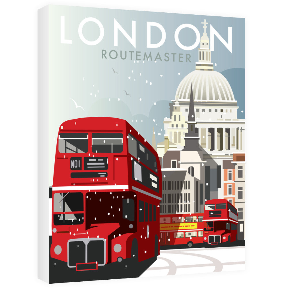 London Winter Canvas