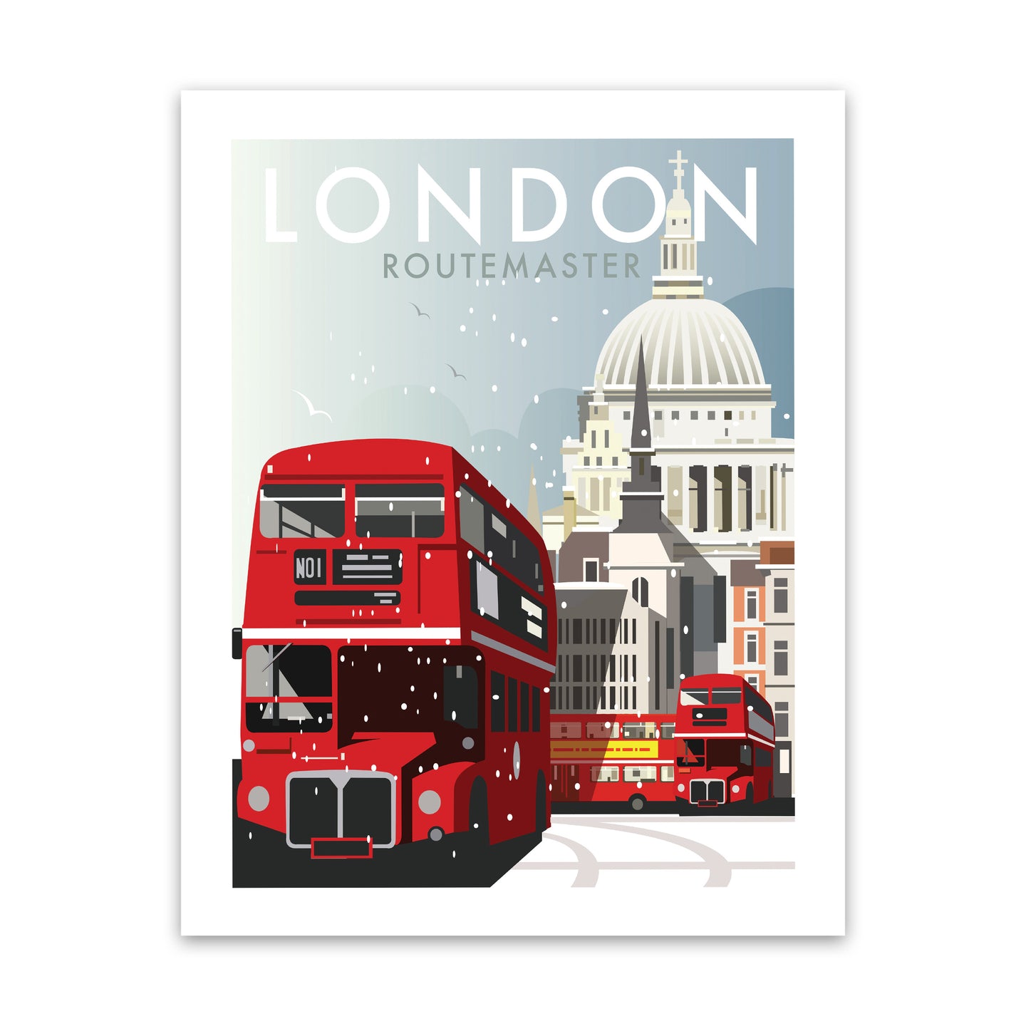 London Winter Art Print