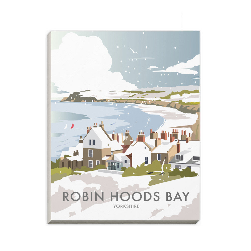 Robin Hoods Bay Winter Notepad