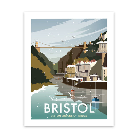 Bristol Winter Art Print