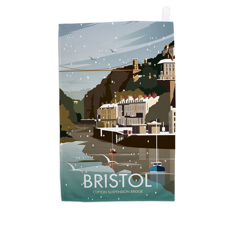 Bristol Winter Tea Towel