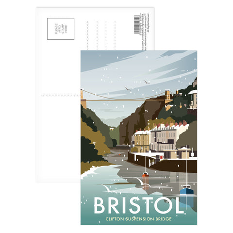 Bristol Winter Postcard Pack of 8