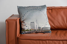 Load image into Gallery viewer, London Eye Winter Cushion
