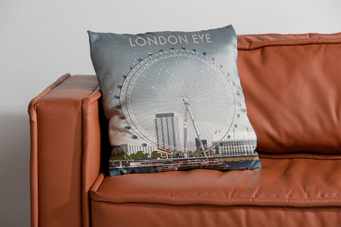 London Eye Winter Cushion