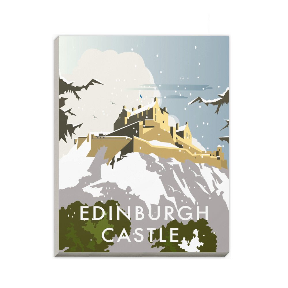 Edinburgh Castle Winter Notepad