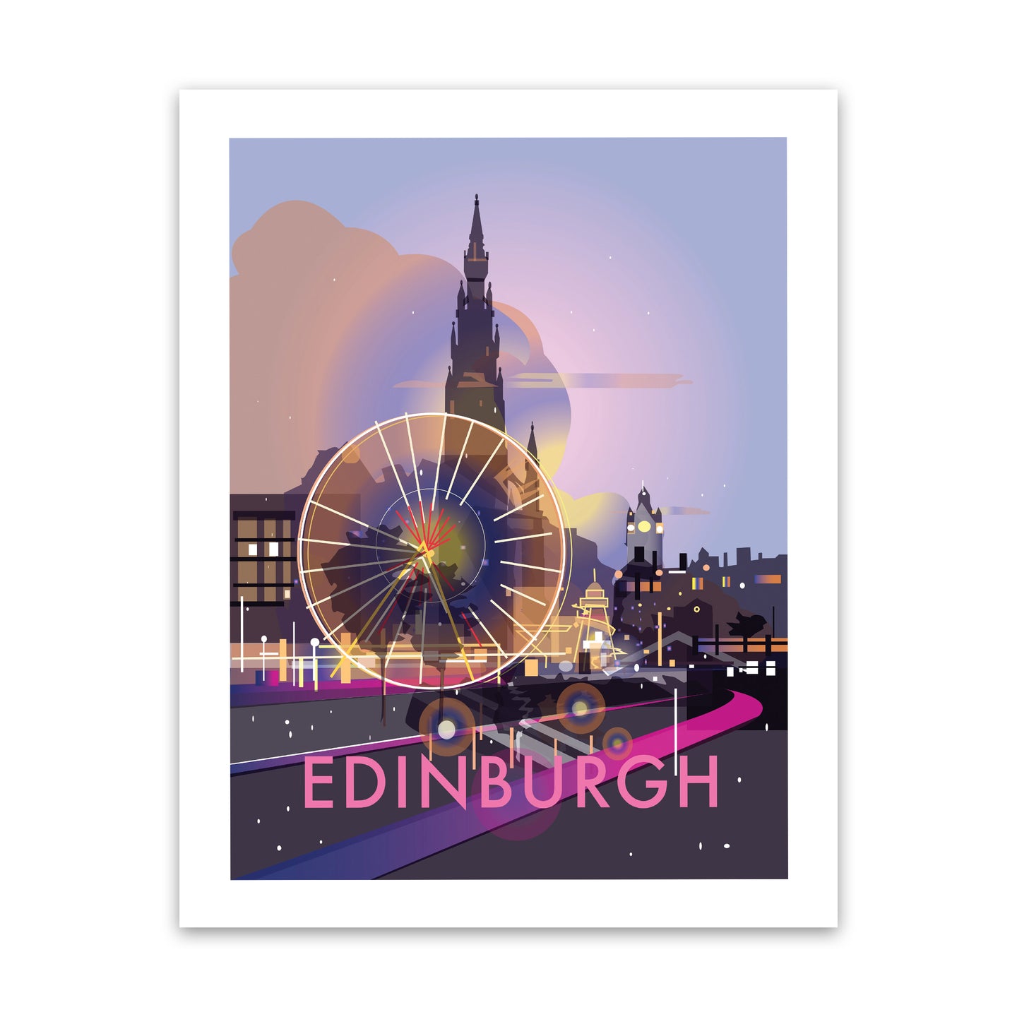 Edinburgh Art Print