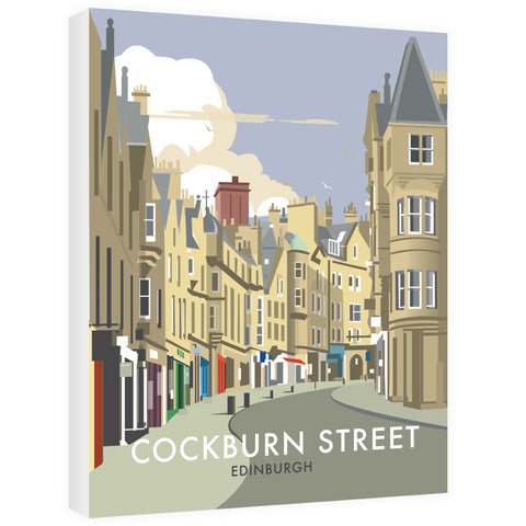 Cockburn Street, Edinburgh - Canvas