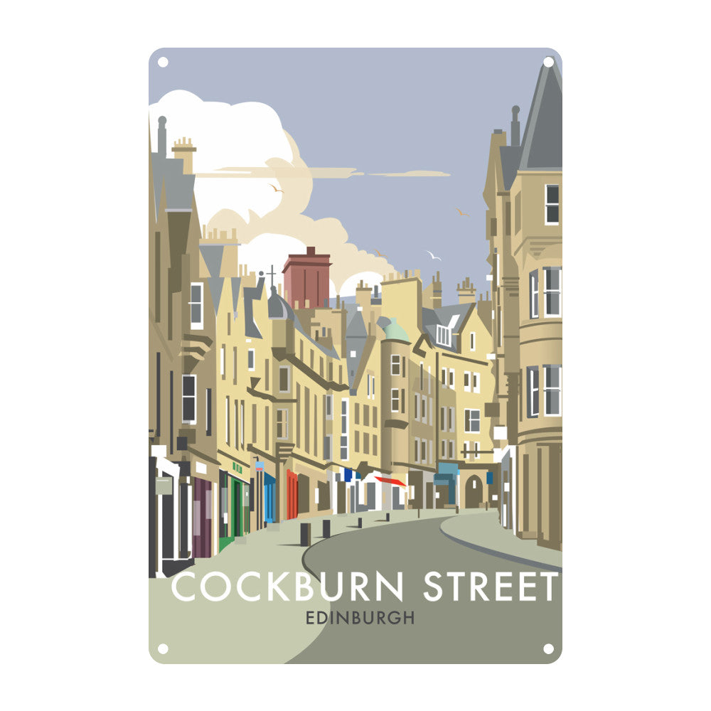 Cockburn Street Metal Sign – Dave Thompson Art