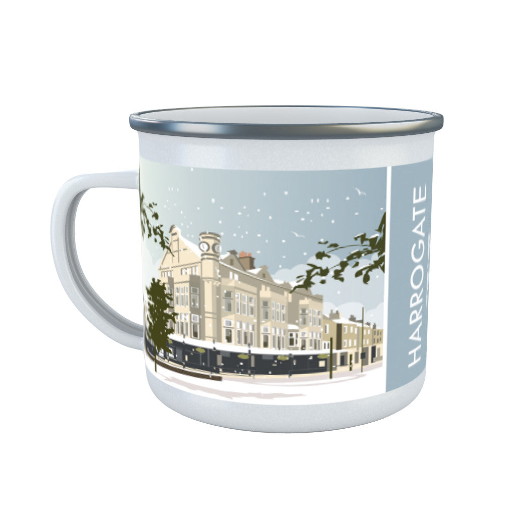 Harrogate Winter Enamel Mug