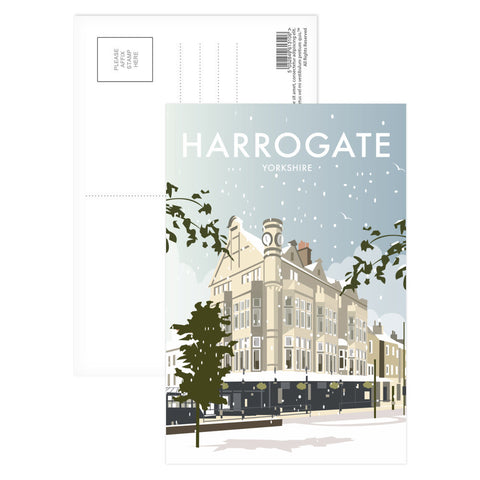 Harrogate Winter Postcard Pack of 8