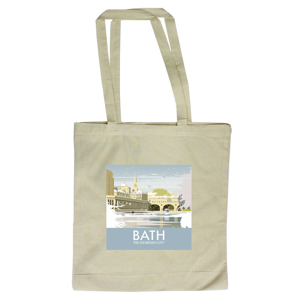 Bath Winter Tote Bag