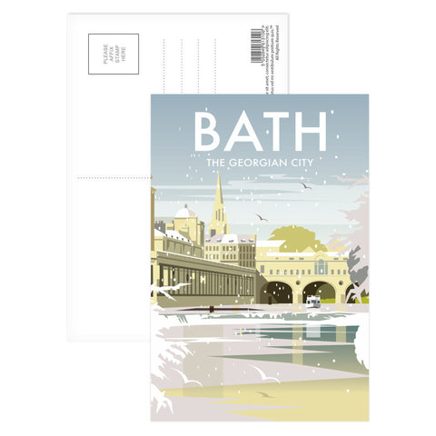 Bath Winter Postcard Pack of 8
