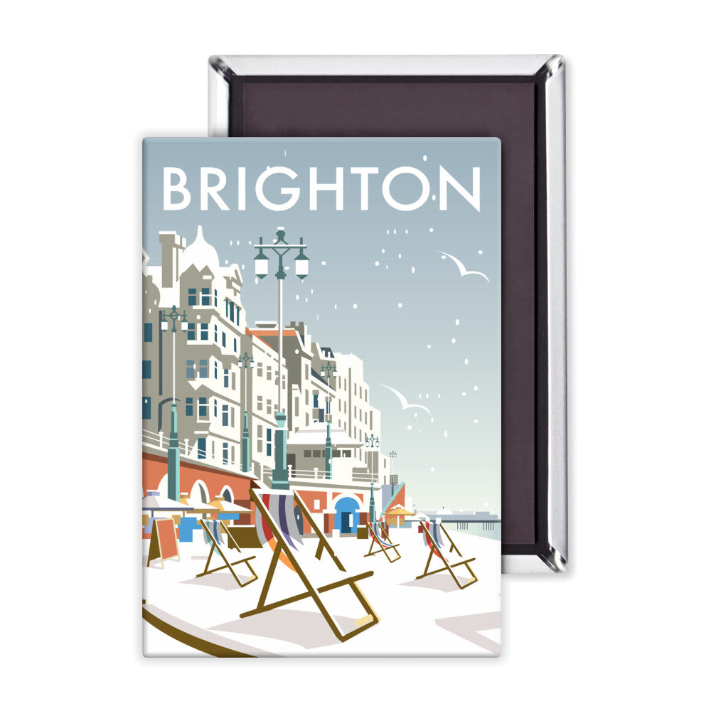Brighton Winter Magnet
