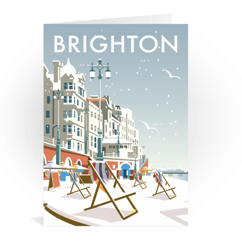 Brighton Winter Greeting Card