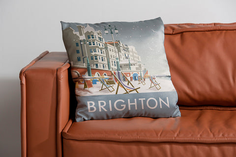 Brighton Winter Cushion