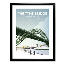 Load image into Gallery viewer, The Tyne Bridge Winter Art Print
