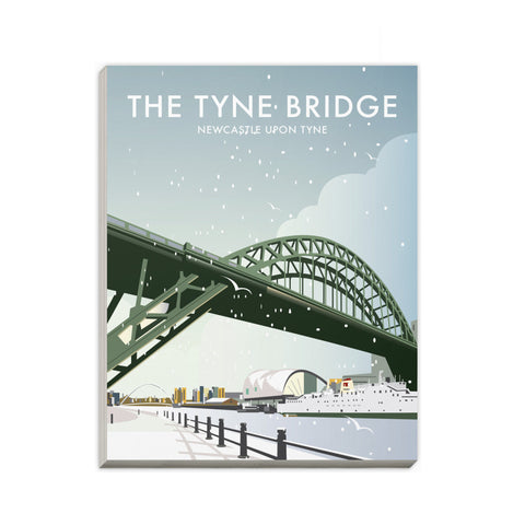 The Tyne Bridge Winter Notepad