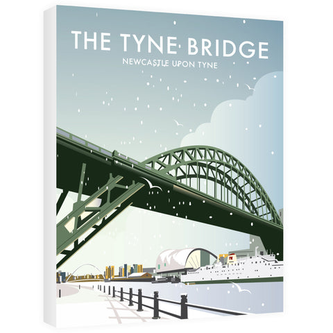 The Tyne Bridge Winter Canvas