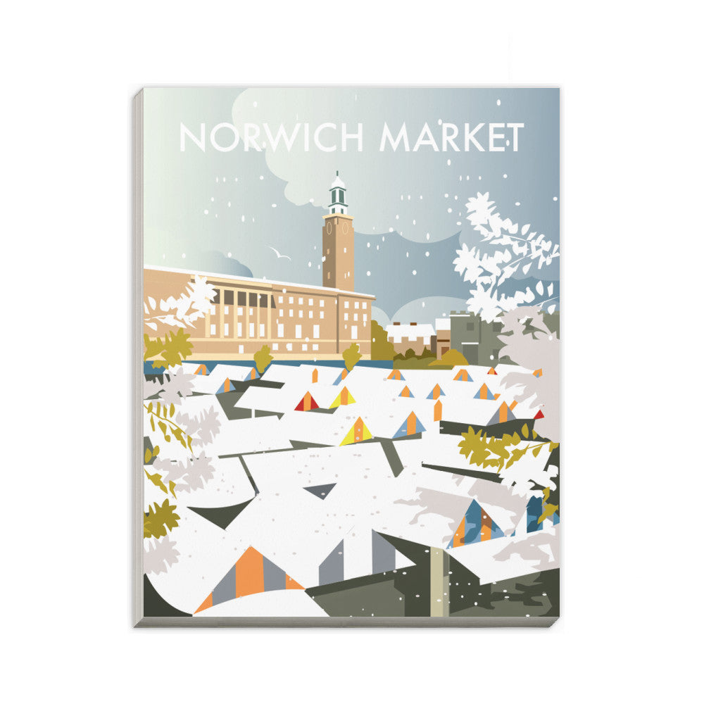 Norwich Market Winter Notepad
