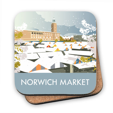 Norwich Market Winter Coaster