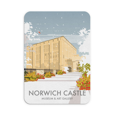 Norwich Castle Winter Mouse Mat