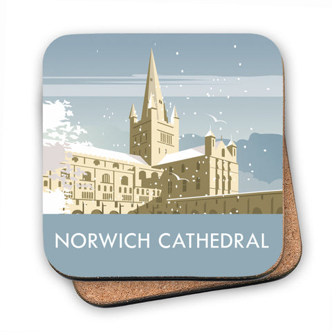 Norwich Cathedral Winter Coaster